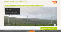 Desktop Screenshot of garreglwydhill.com